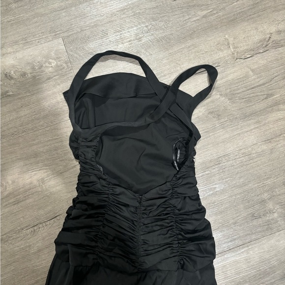 For Love And Lemons Willa Maxi Dress Size Medium In Black - Picture 7 of 10